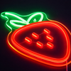 Jordbær Neon Vegglampe