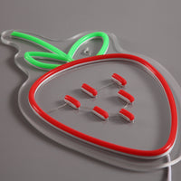 Strawberry Neon Vägglampa-Lampconcept.se