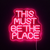 This Must Be The Place Neon Vegglampe