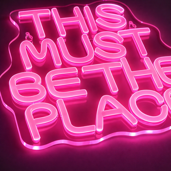 This Must Be The Place Neon Vegglampe