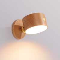 Bjørk Trådløs Vegglampe Lys