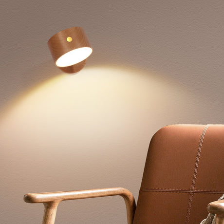 Bjørk Trådløs Vegglampe Lys