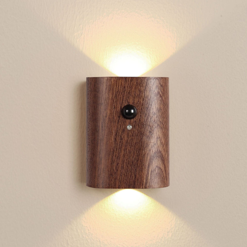 Erb Trådløs Vegglampe Mørk Bjørk