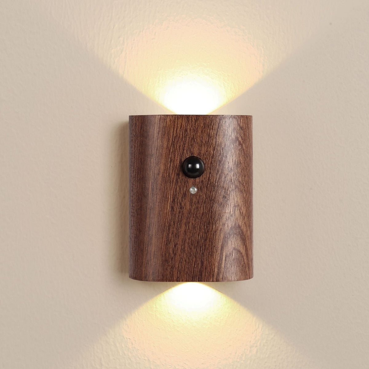 Erb Trådløs Vegglampe Mørk Bjørk