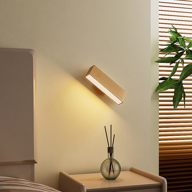 Berk Trådløs Vegglampe Lys Bjørk