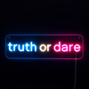 Truth or Dare Neon Vegglampe