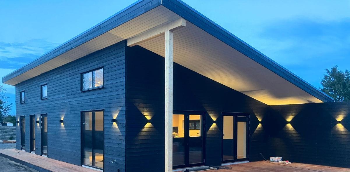LED Vegglampe Utendørs IP54 6W