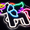 Unicorn Baby Neon Vegglampe