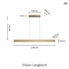 Vision Langbordspendel Messing