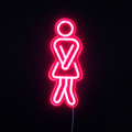 WC Woman Neonskilt