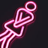 WC Woman Neon Vägglampa-Lampconcept.se