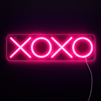 XOXO Neon Vegglampe