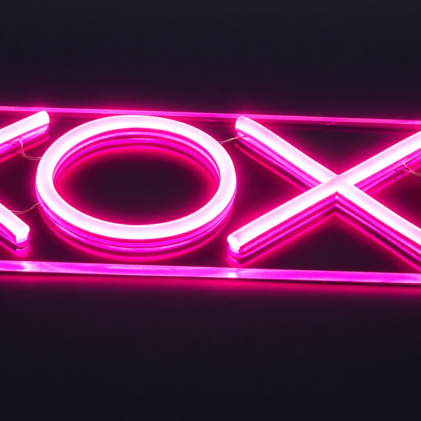 XOXO Neon Vegglampe