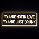 Youre Not In Love Neon Vegglampe