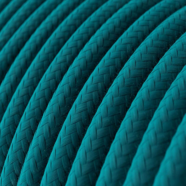 Textilkabel Cerulean Blue-Lampconcept.se