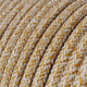 Tekstilkabel Lin Glitter Finish