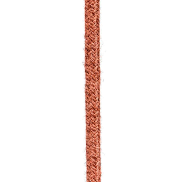 Textilkabel Jute Orange-Lampconcept.se