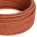 Tekstilkabel Jute Oransje