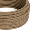 Textilkabel Mörk Jute-Lampconcept.se