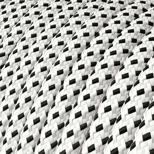 Textilkabel Stracciatella-Lampconcept.se