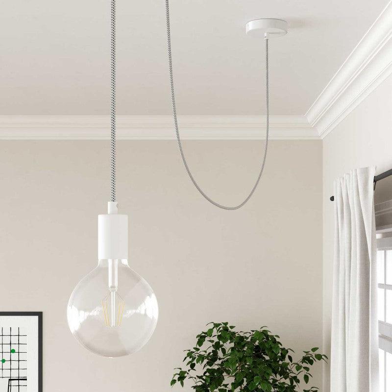 Textilkabel Stracciatella-Lampconcept.se