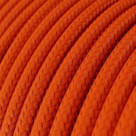 Textilkabel Orange-Lampconcept.se