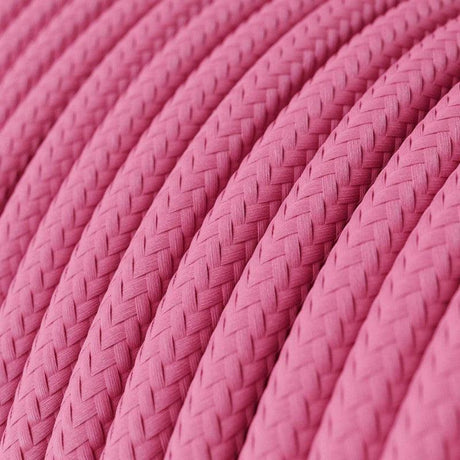 Textilkabel Fuchsia-Lampconcept.se