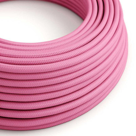Textilkabel Fuchsia-Lampconcept.se
