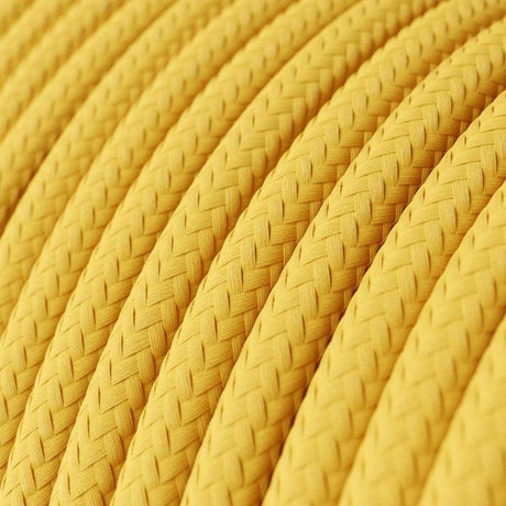 Textilkabel Gul-Lampconcept.se