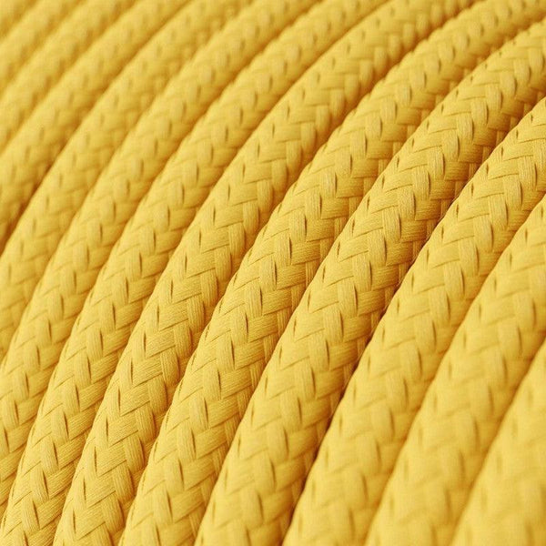 Textilkabel Gul-Lampconcept.se