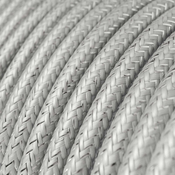 Textilkabel Silver-Lampconcept.se