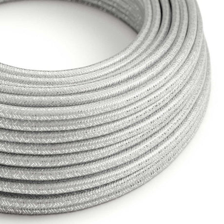 Textilkabel Silver-Lampconcept.se