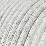 Textilkabel Vit/Silver-Lampconcept.se