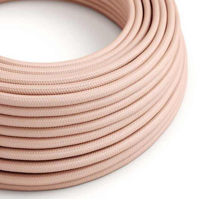 Textilkabel Baby Rosa-Lampconcept.se