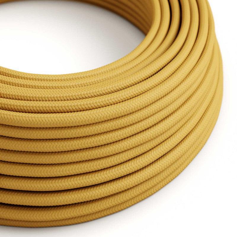 Textilkabel Mustard-Lampconcept.se