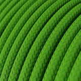 Textilkabel Lime Green-Lampconcept.se