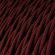 Tvunnet Tekstilkabel Bordeaux