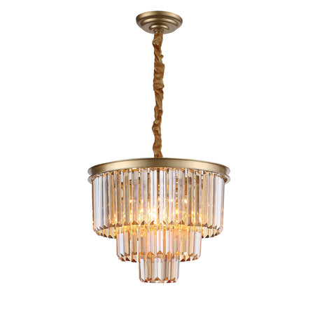 Santorini Lysekrone Ø40 Amber