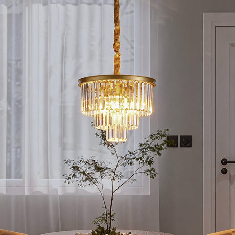 Santorini Lysekrone Ø40 Klar