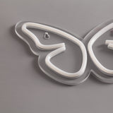 Butterfly Neon Vägglampa Varm Vit-Lampconcept.se
