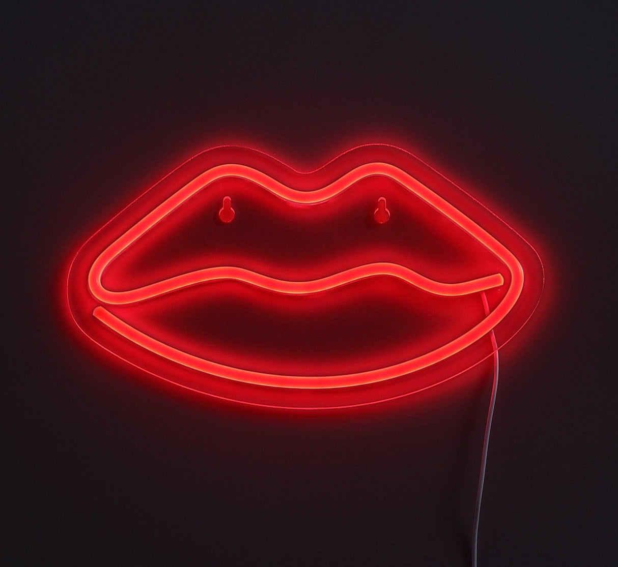 Kiss Neon Vägglampa-Lampconcept.se