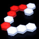 Hexagon LED 5-Sett Touch/Fjernkontroll