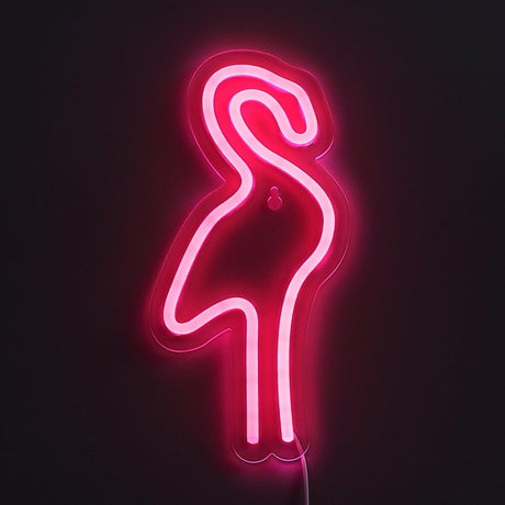 Flamingo Neon Vägglampa-Lampconcept.se