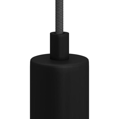 Cylinder Kabelklämma Matt Svart-Lampconcept.se