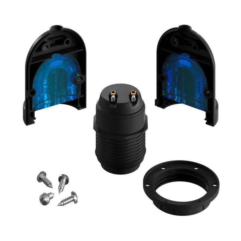 Eiva Utomhusuttag Med Ring Svart-Lampconcept.se