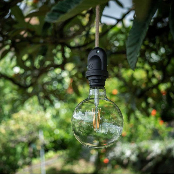 Eiva Utomhusuttag Med Ring Svart-Lampconcept.se