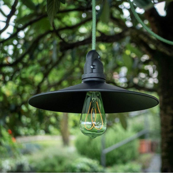 Eiva Utomhusuttag Med Ring Svart-Lampconcept.se
