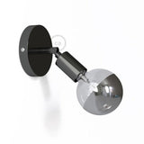 Fermaluce 90° Vägglampa Klar Svart-Lampconcept.se
