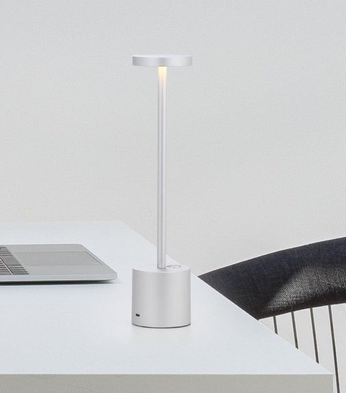 Bologna LED Sladdlös Bordslampa Silver-Lampconcept.se
