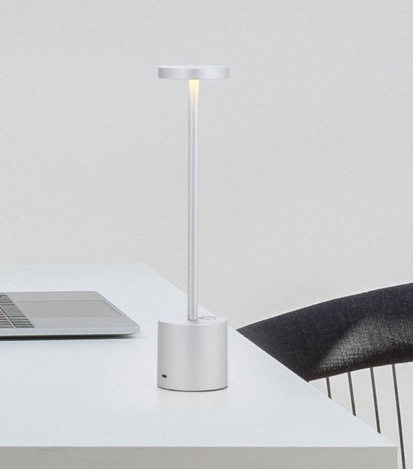 Bologna LED Sladdlös Bordslampa Silver-Lampconcept.se
